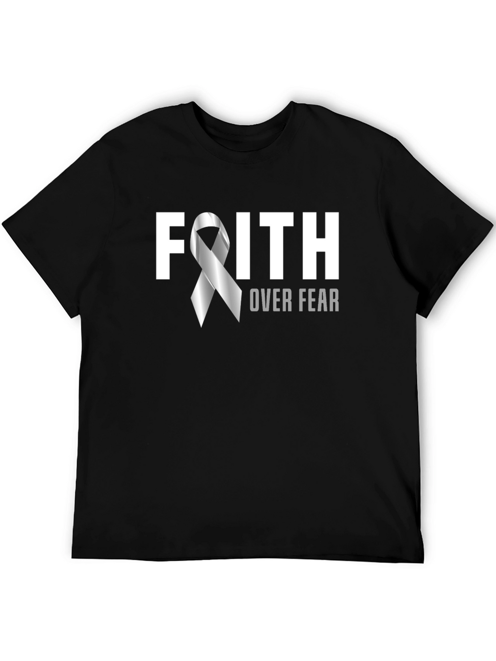 Faith Over Fear T-Shirt - Inspirational Tee