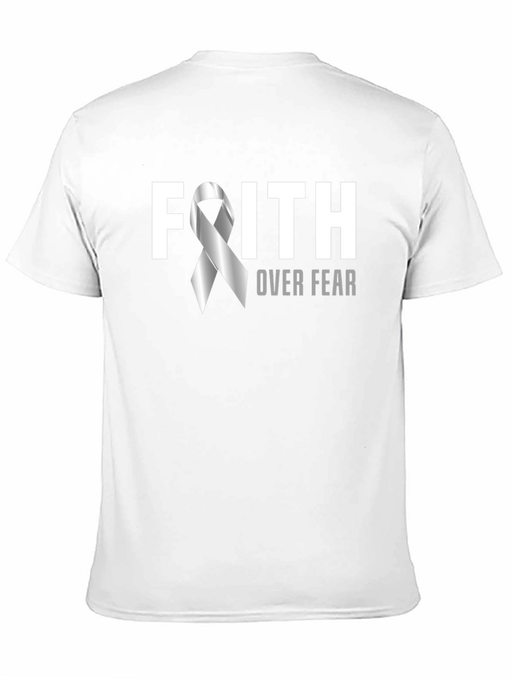 Faith Over Fear T-Shirt - Inspirational Tee
