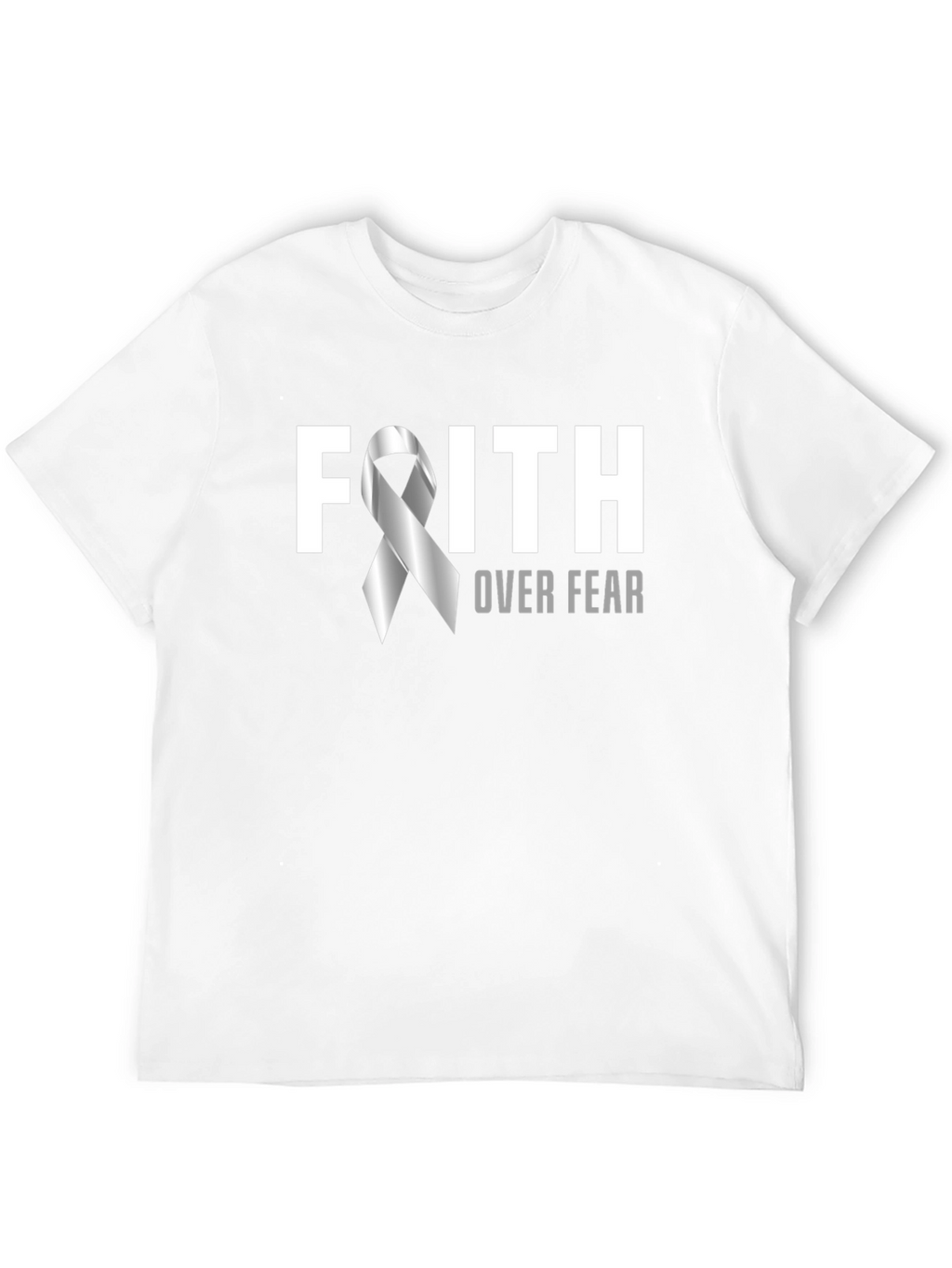 Faith Over Fear T-Shirt - Inspirational Tee
