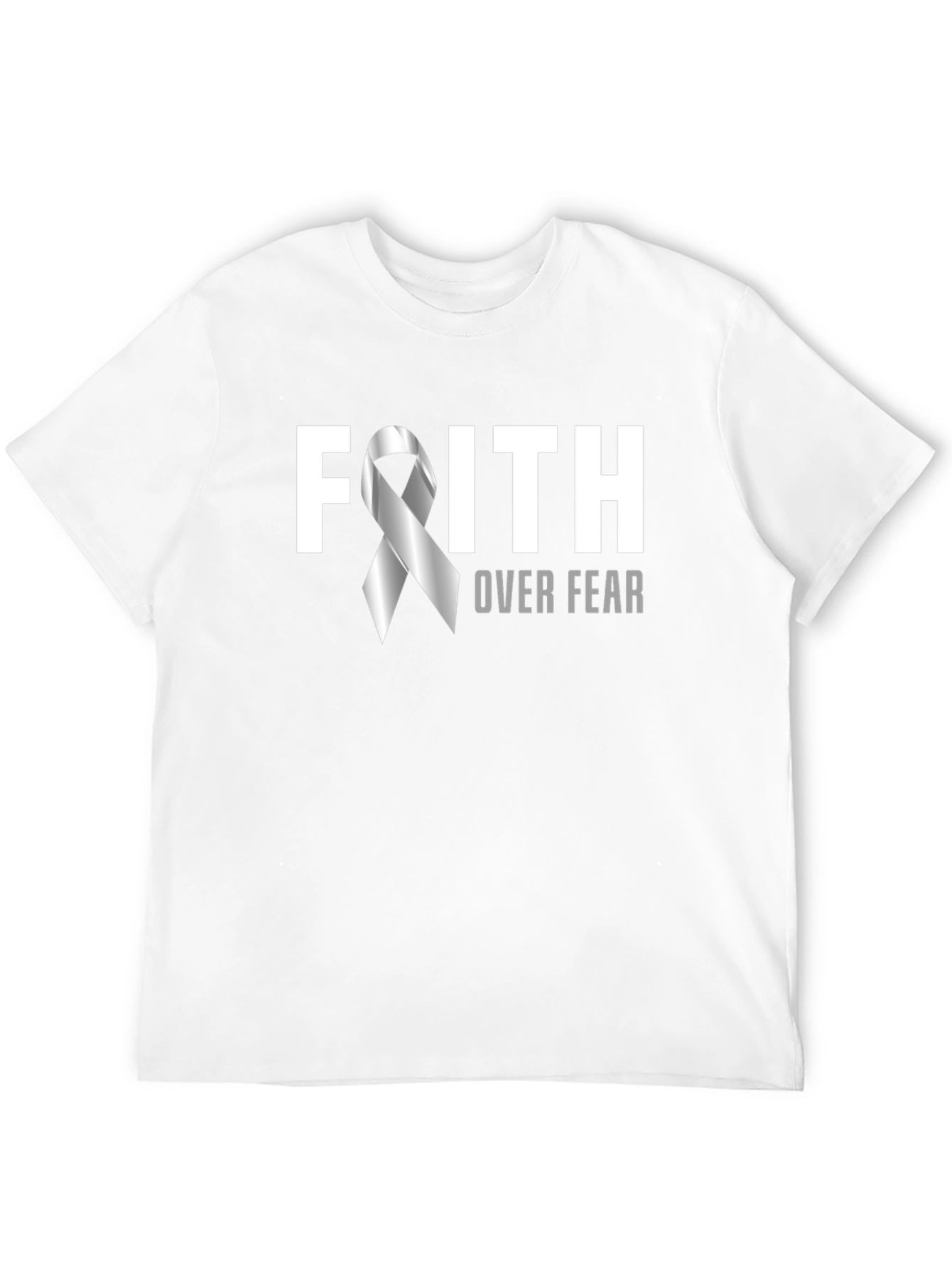 Faith Over Fear T-Shirt - Inspirational Tee