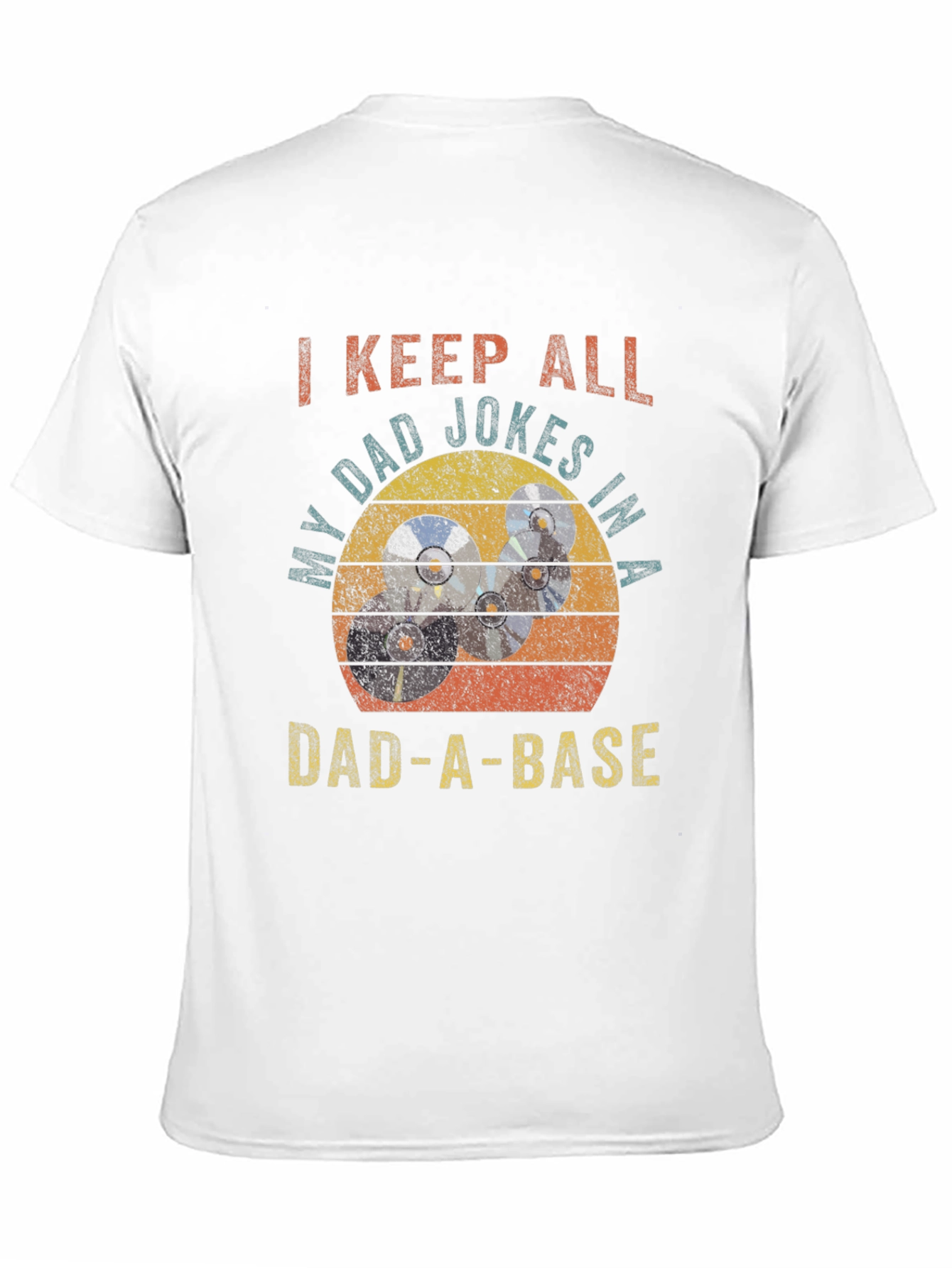 Dad-A-Base T-Shirt: I Keep All My Dad Jokes