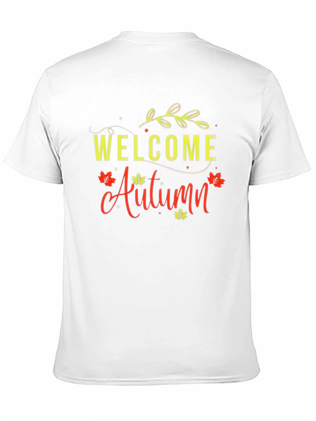 Welcome Autumn Graphic Tee - Black