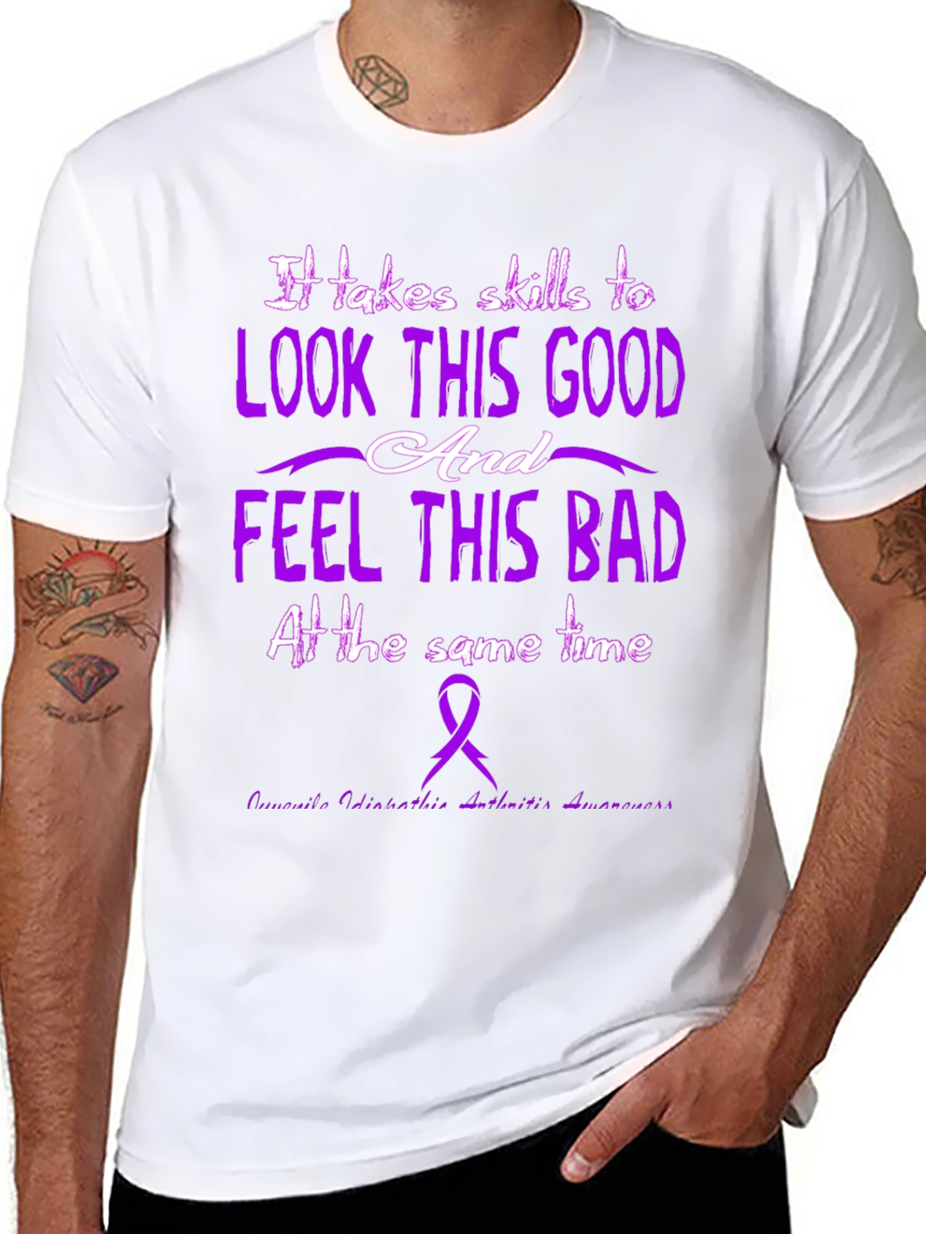 Skills to Look This Good Arthritis Awareness T-Shirt