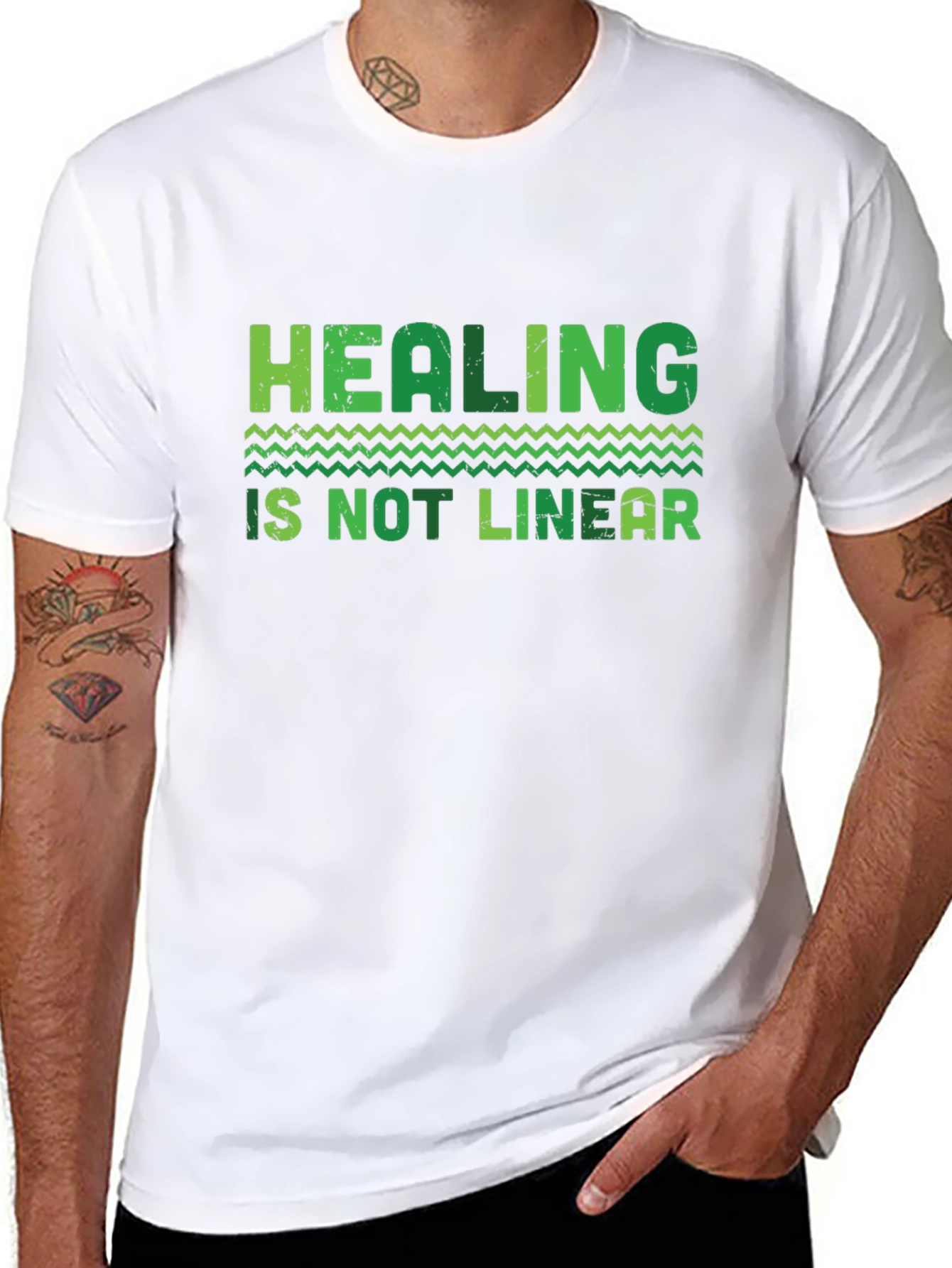 Healing is Not Linear Graphic Tee