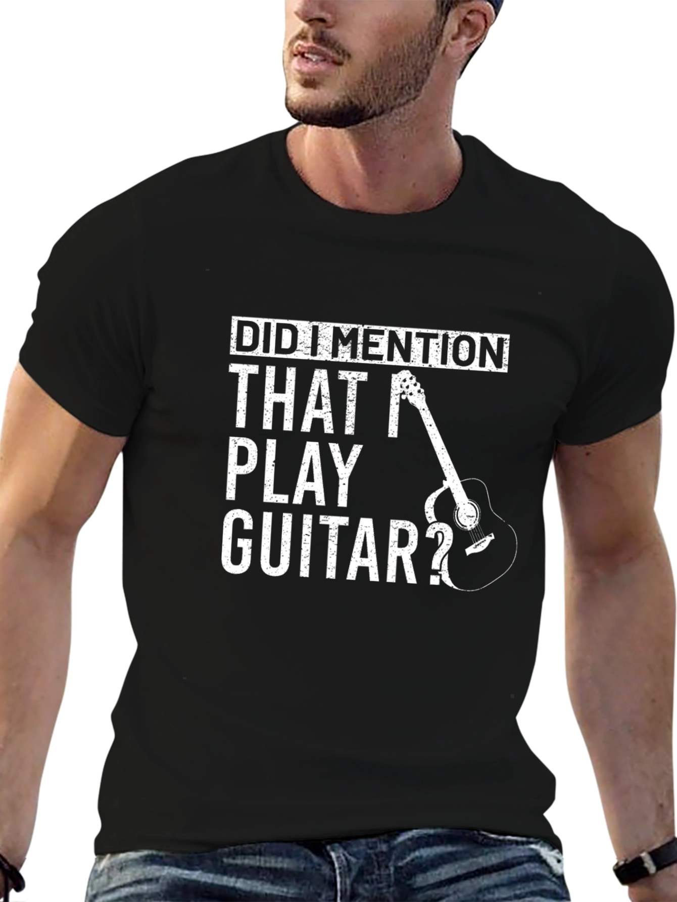 Did I Mention Guitar T-Shirt - Musician Tee