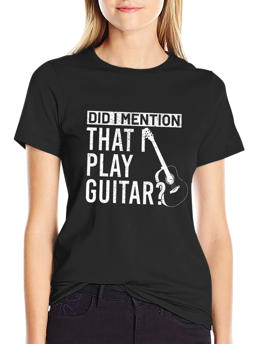 Did I Mention Guitar T-Shirt - Musician Tee