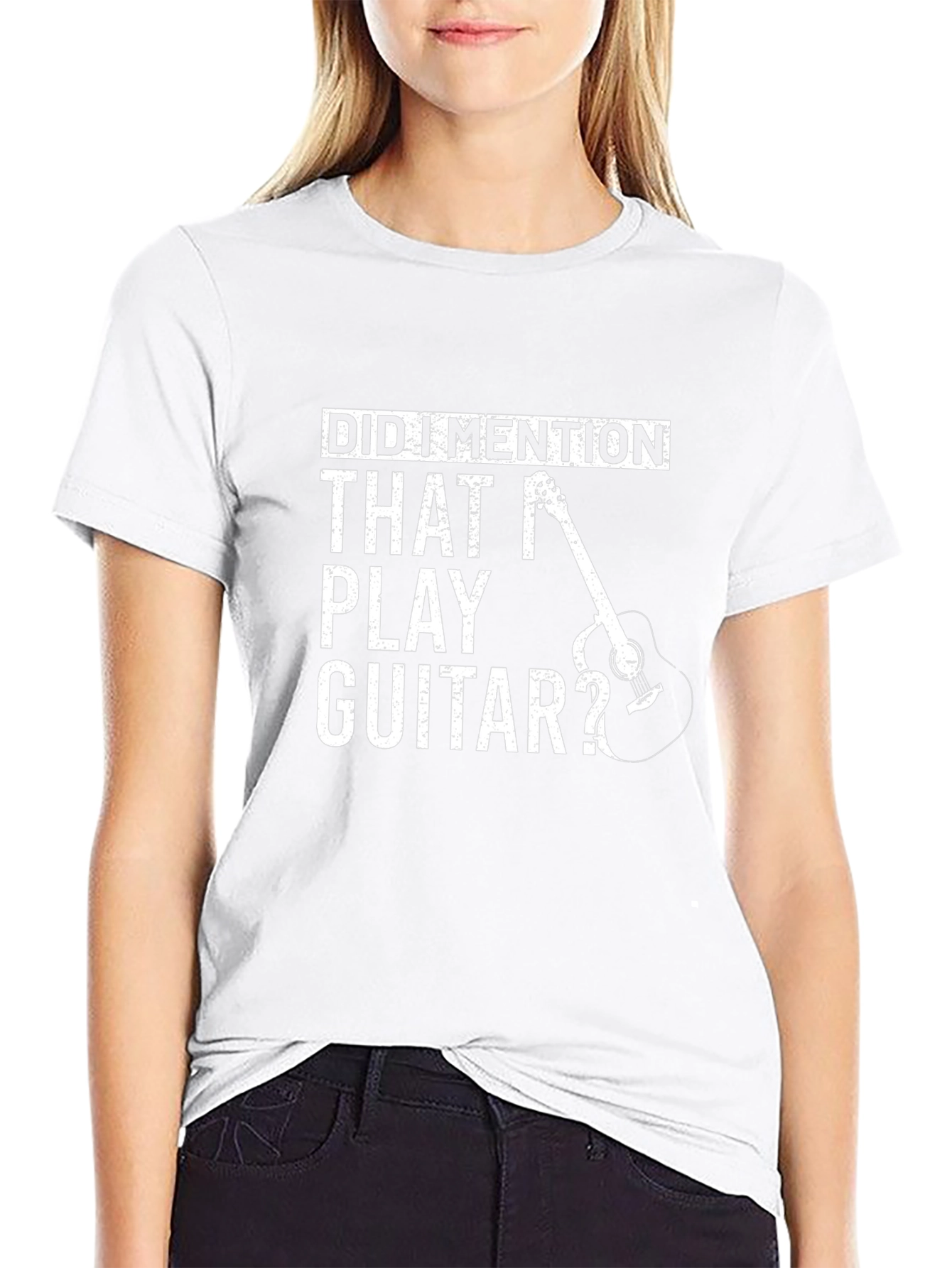 Did I Mention Guitar T-Shirt - Musician Tee