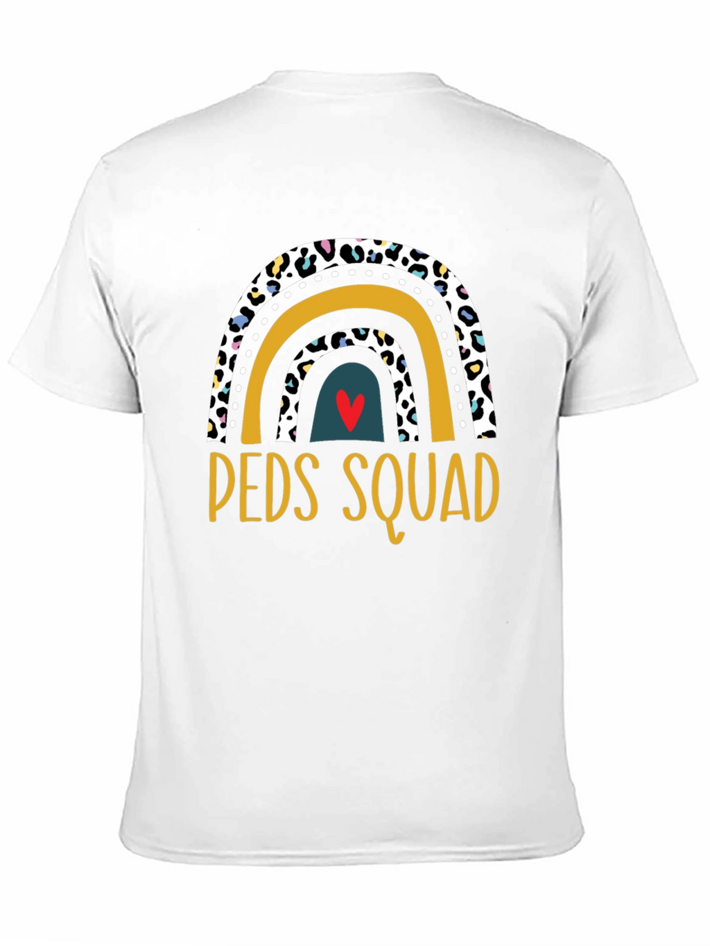 Peds Squad Rainbow Graphic Tee