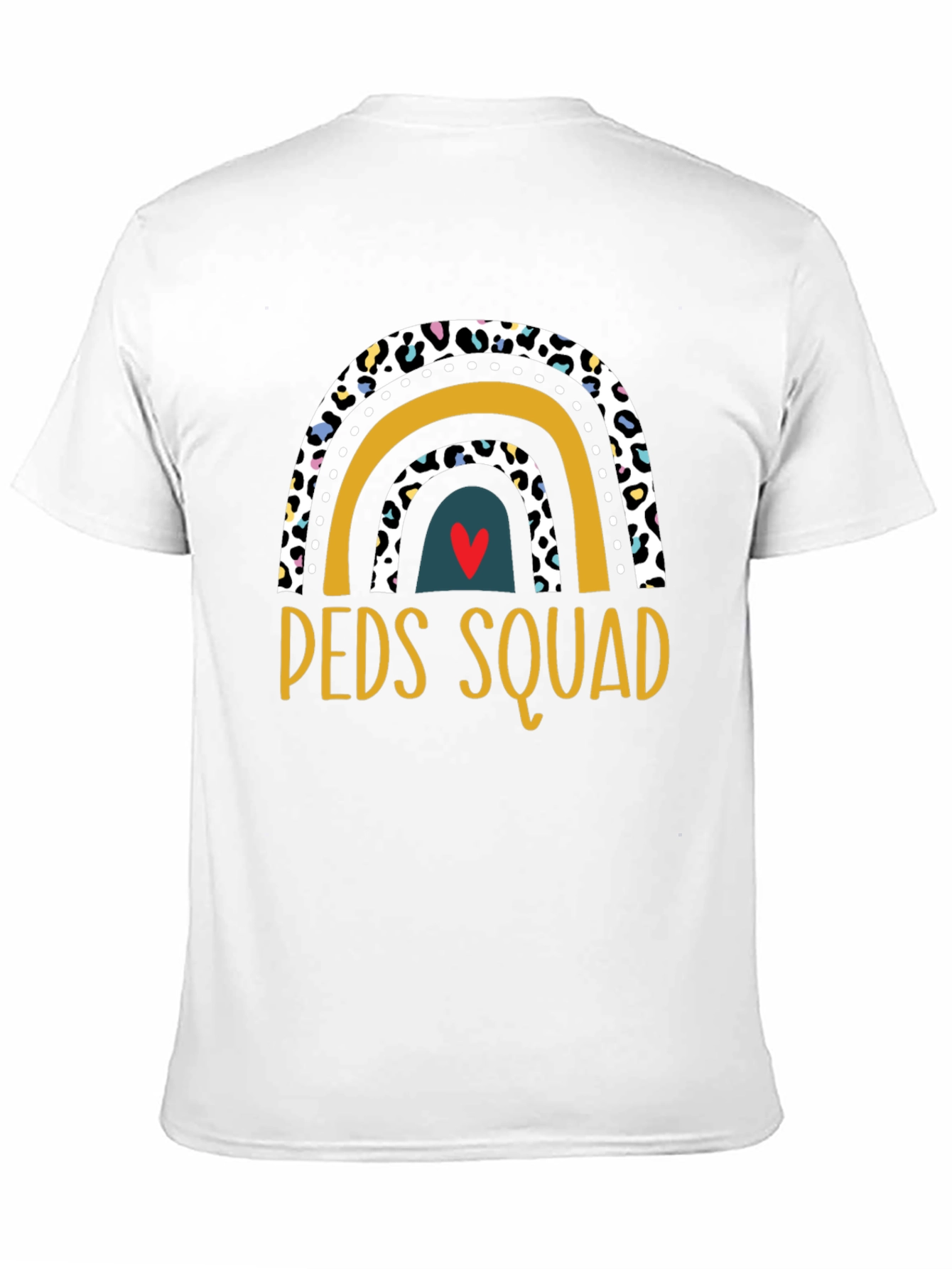 Peds Squad Rainbow Graphic Tee