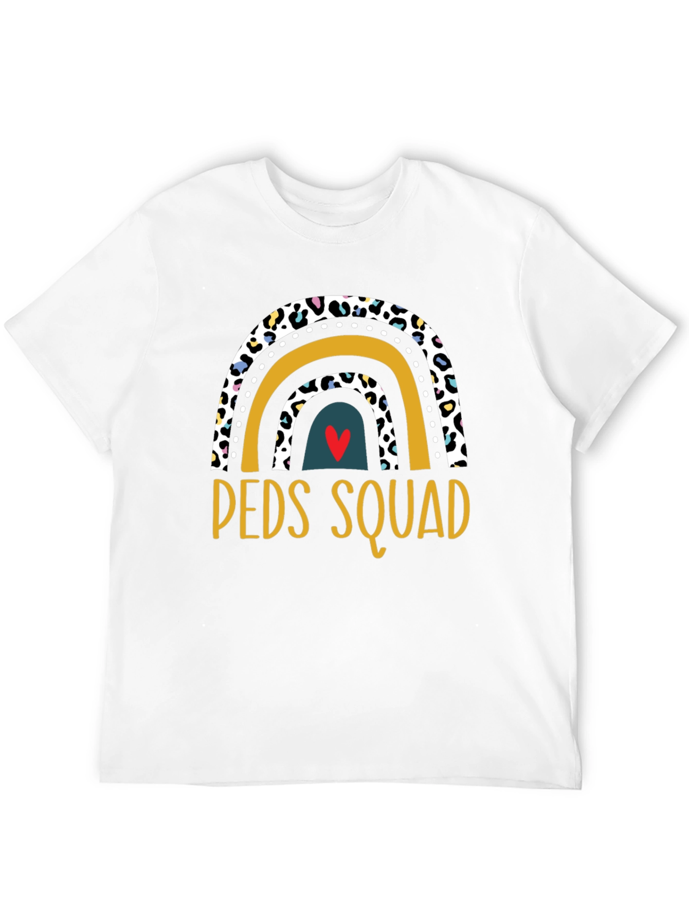 Peds Squad Rainbow Graphic Tee
