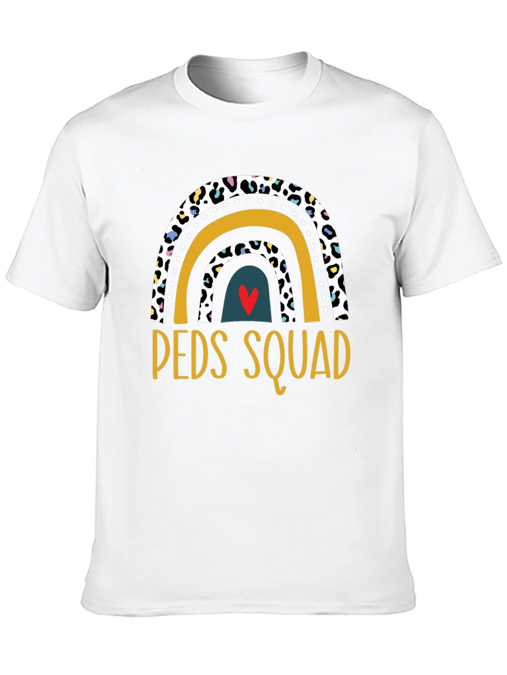 Peds Squad Rainbow Graphic Tee