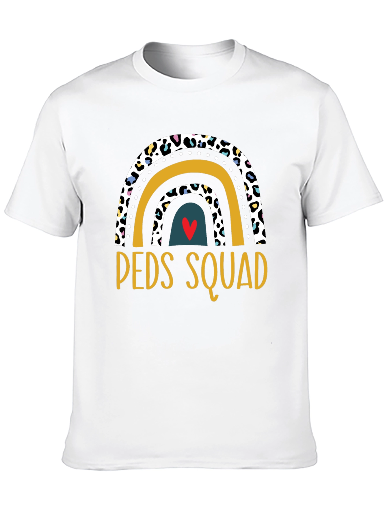 Peds Squad Rainbow Graphic Tee