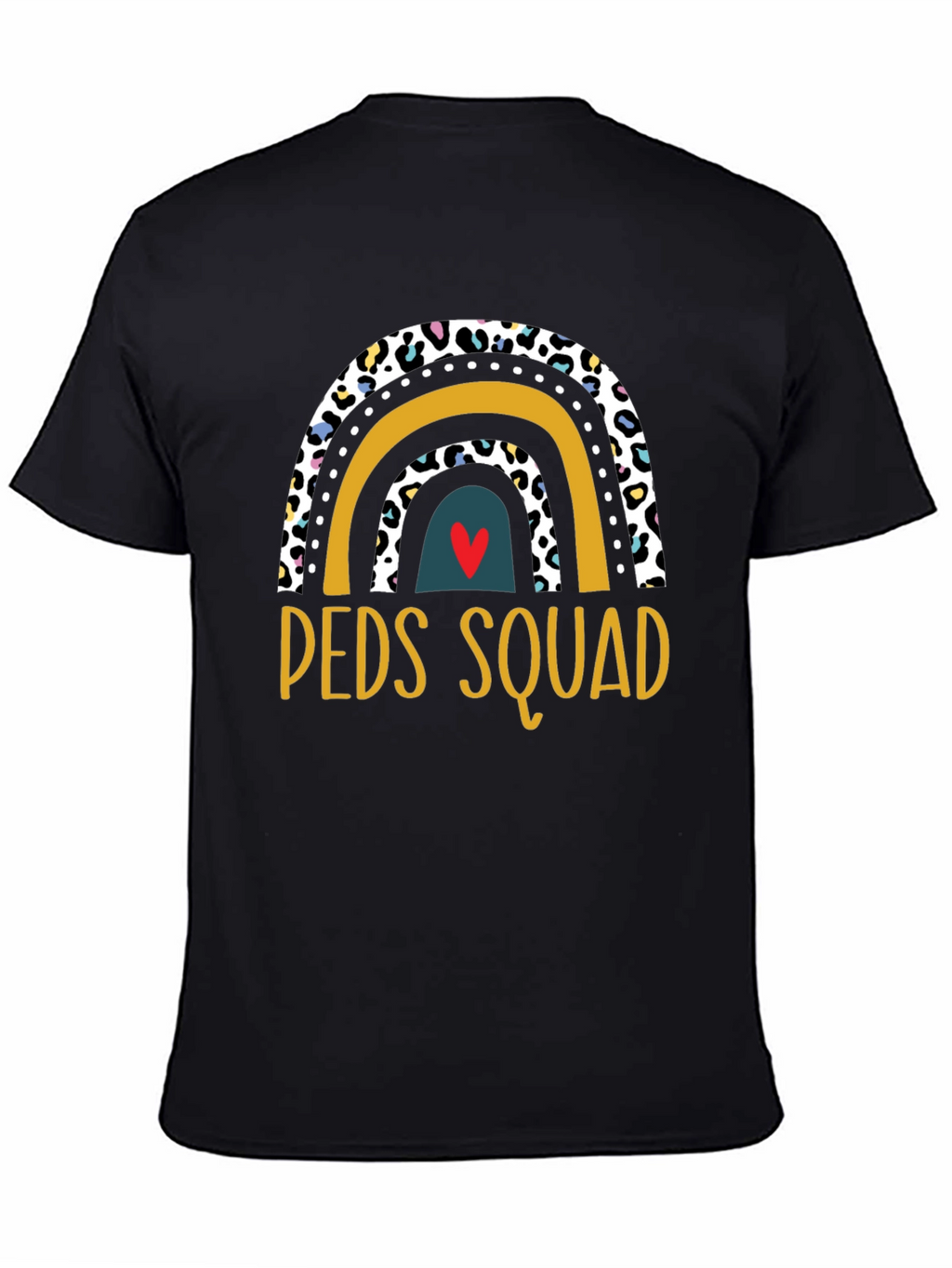 Peds Squad Rainbow Graphic Tee