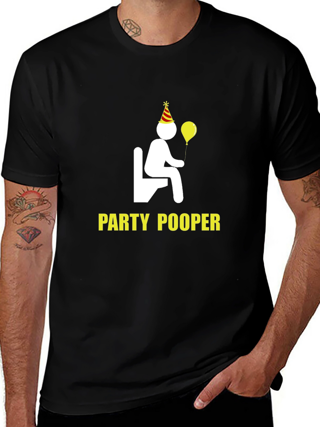 Party Pooper Graphic T-Shirt