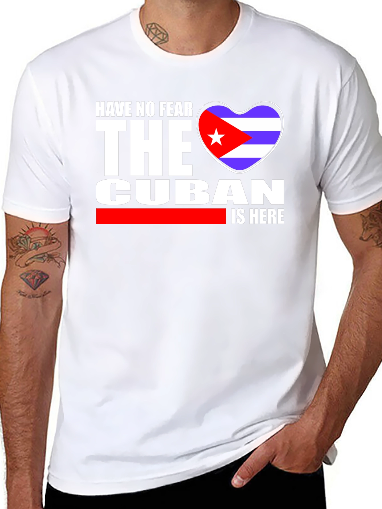 Cuban Pride T-Shirt - Have No Fear The Cuban Is Here