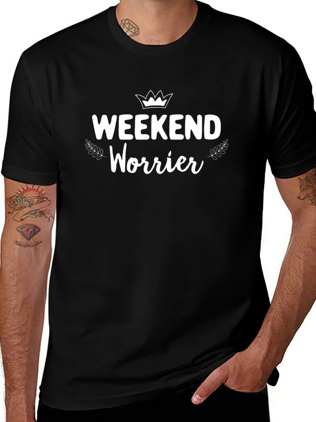 Weekend Worrier Graphic T-Shirt - Soft Cotton Tee
