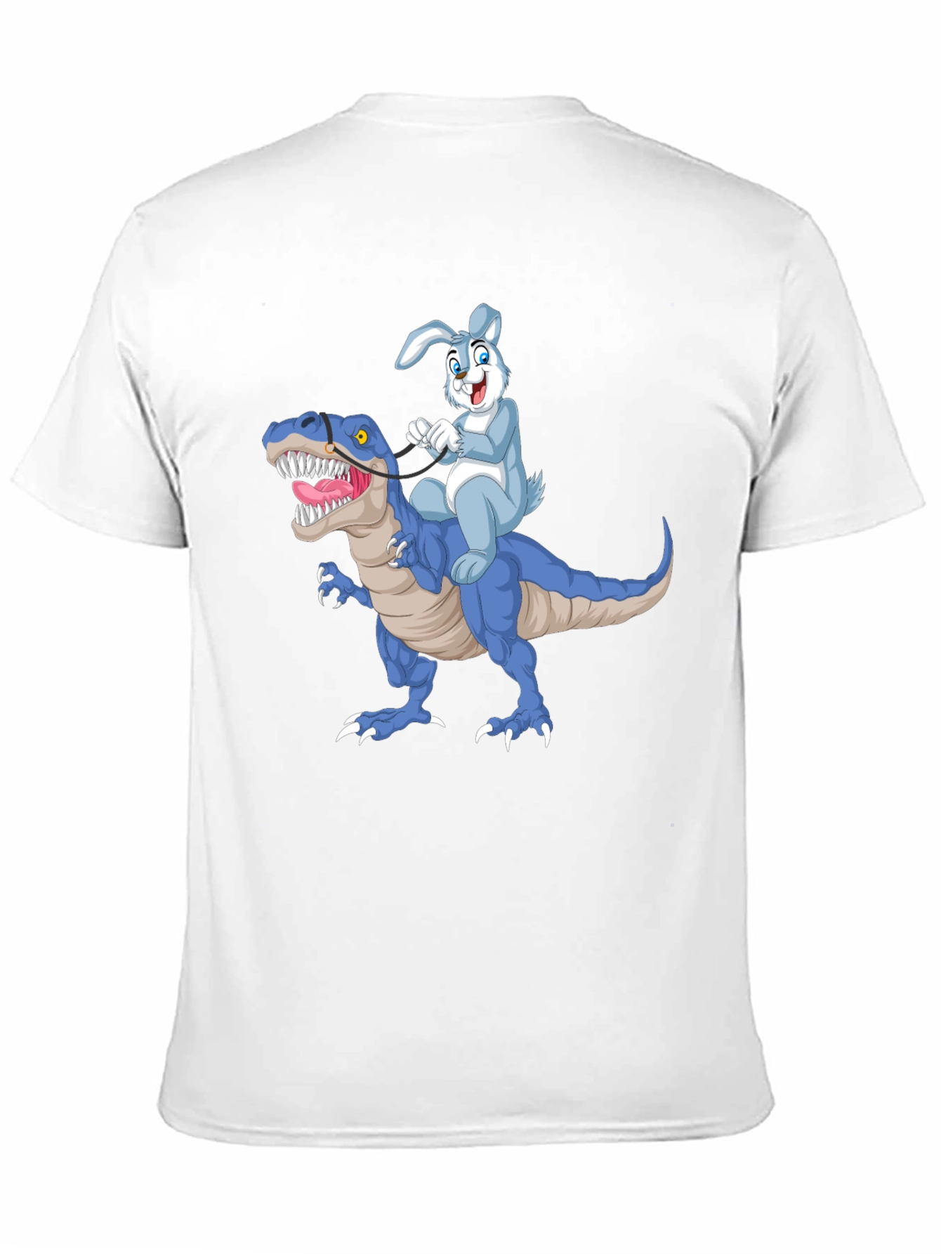 Bunny Riding Dinosaur T-Shirt