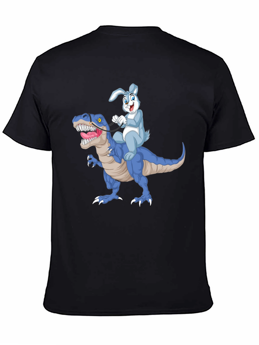 Bunny Riding Dinosaur T-Shirt