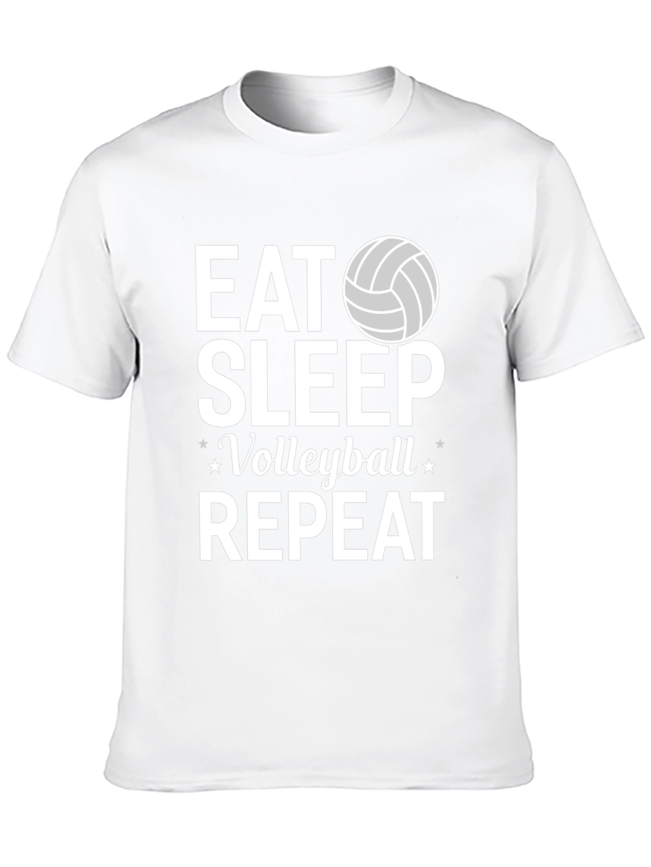 Eat Sleep Volleyball Repeat Black T-Shirt