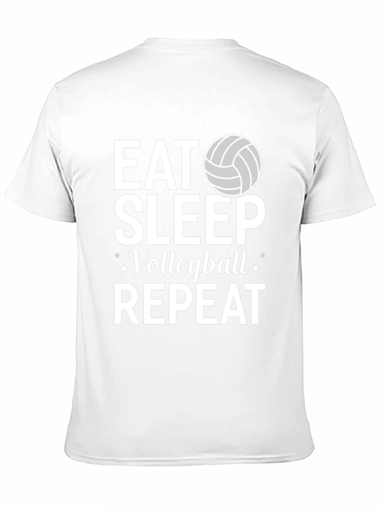 Eat Sleep Volleyball Repeat Black T-Shirt