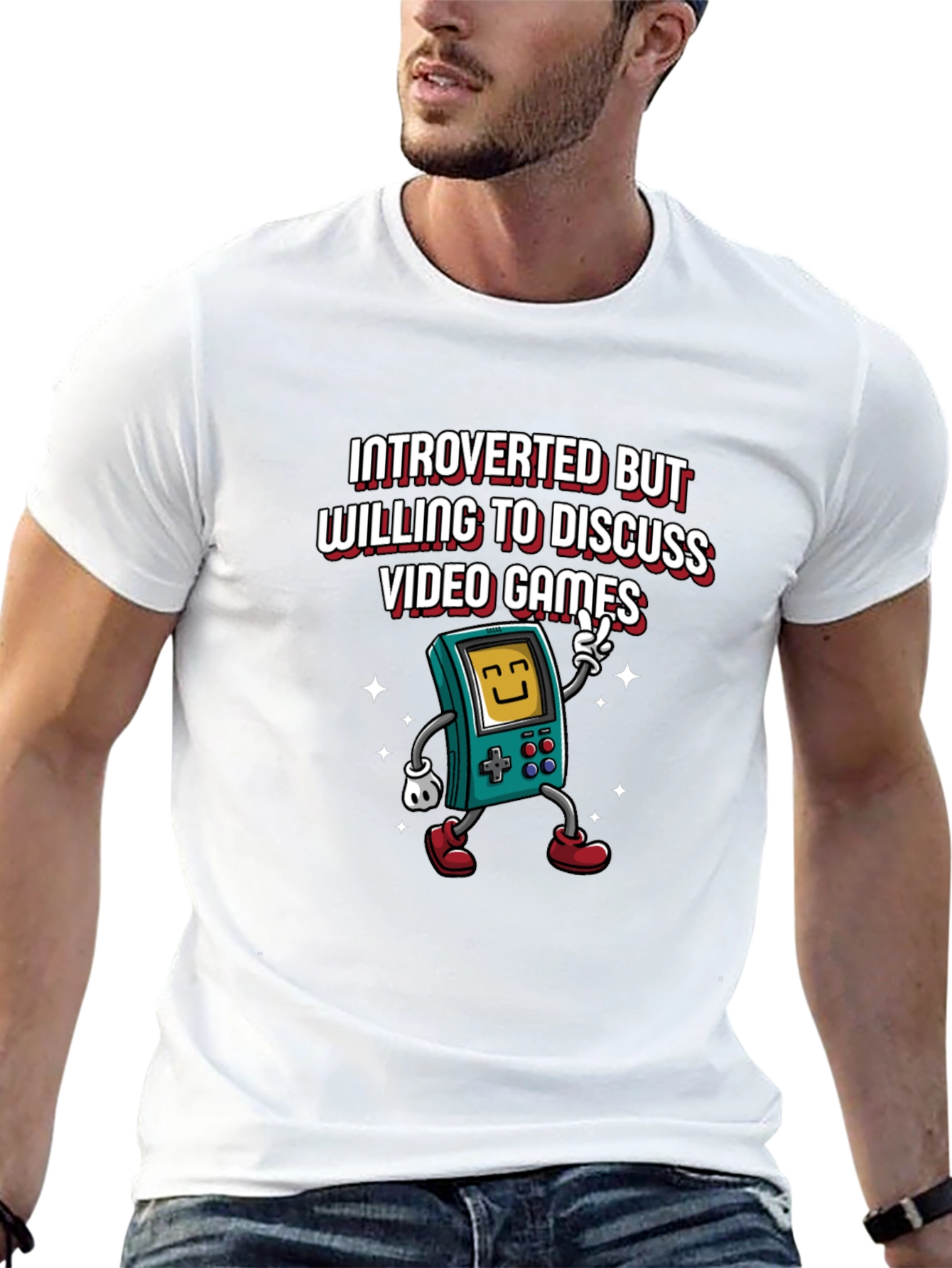 Introverted Gamer T-Shirt: Video Game Lover Apparel