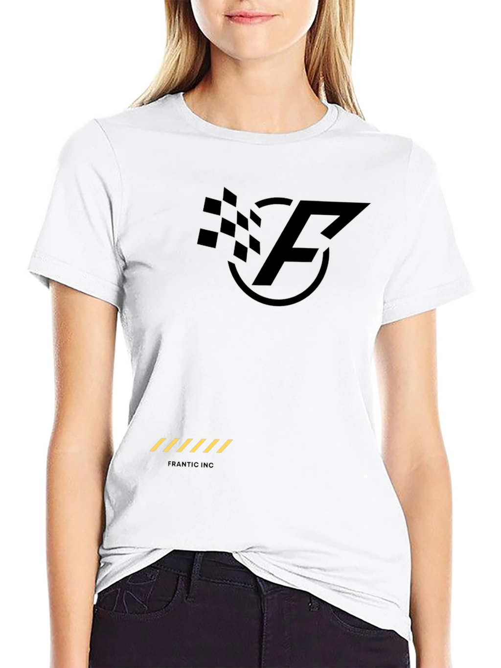Frantic INC Racing Graphic T-Shirt - Black
