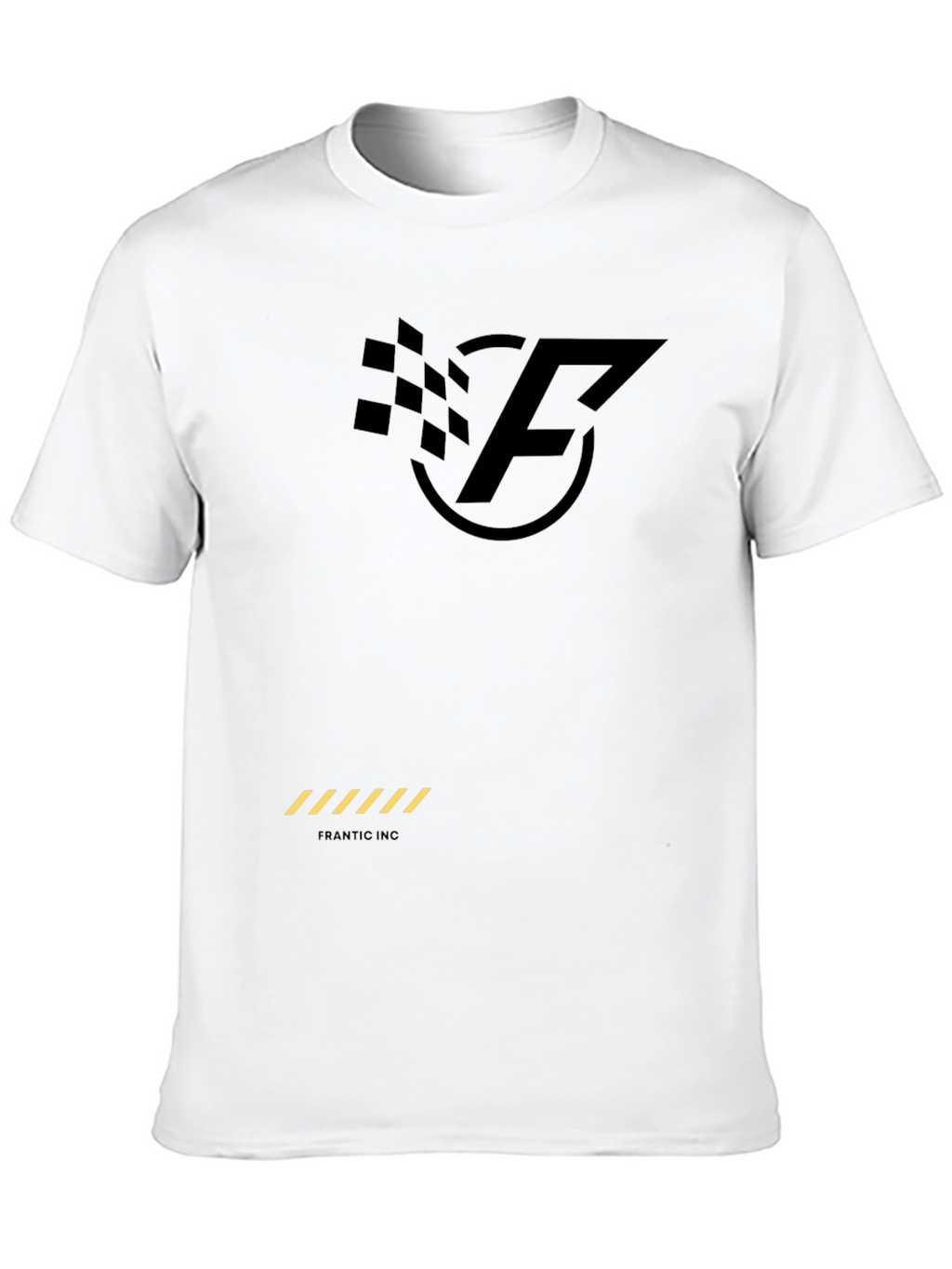 Frantic INC Racing Graphic T-Shirt - Black