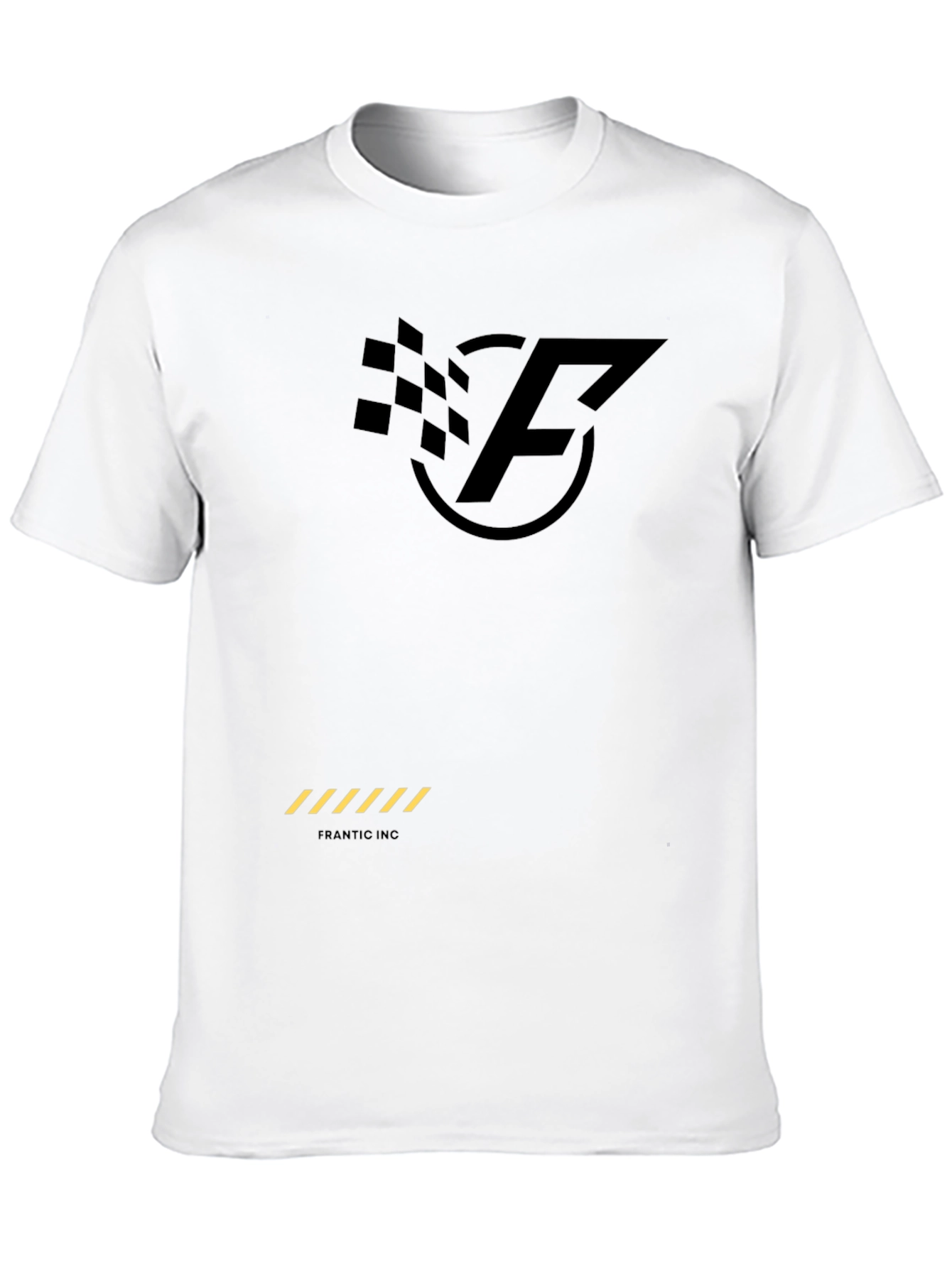Frantic INC Racing Graphic T-Shirt - Black