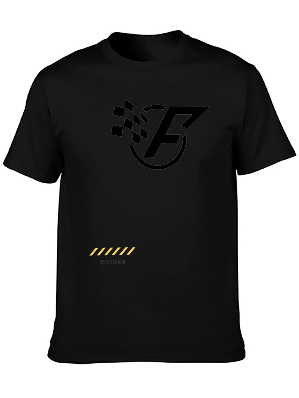 Frantic INC Racing Graphic T-Shirt - Black