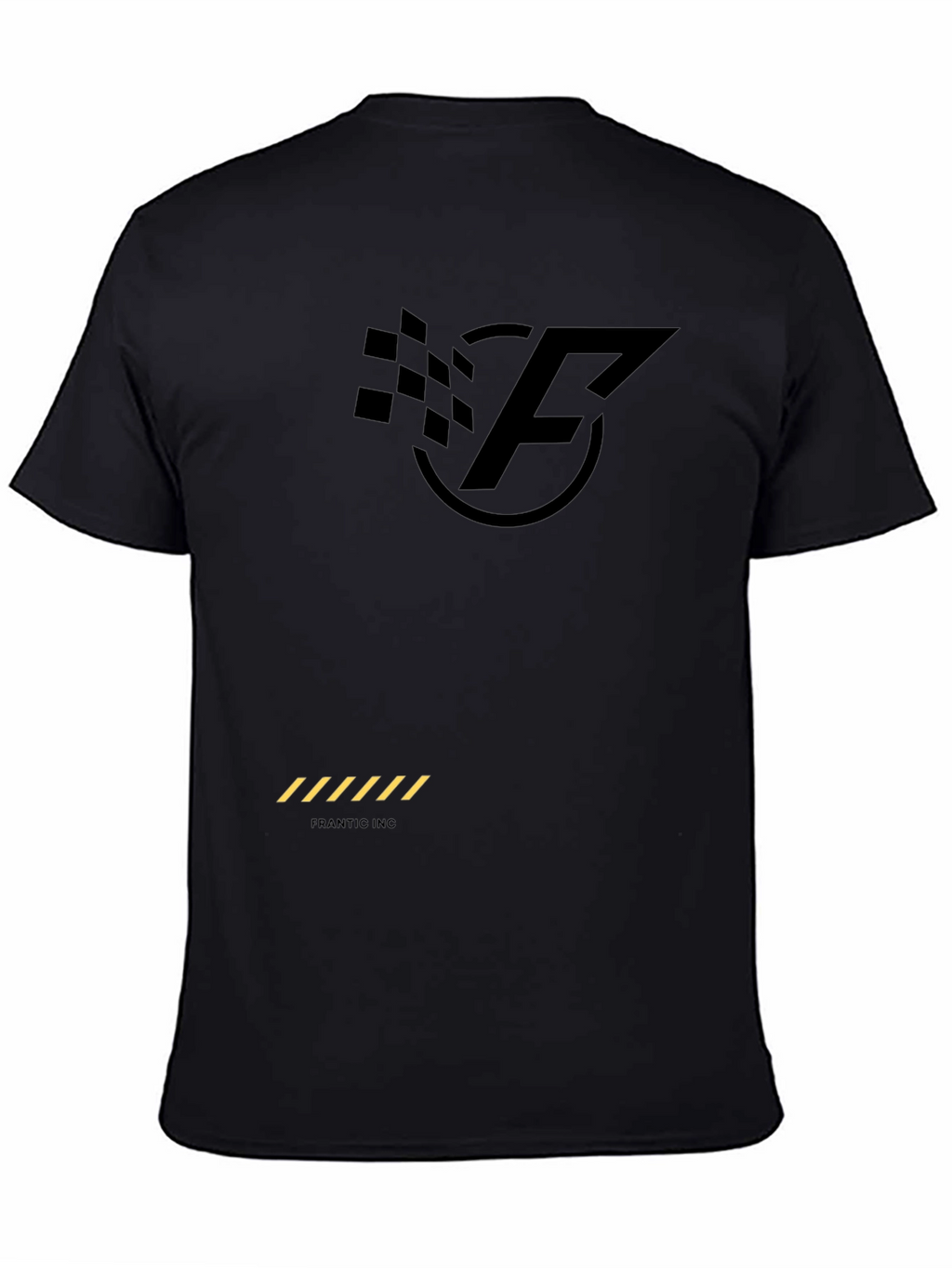 Frantic INC Racing Graphic T-Shirt - Black