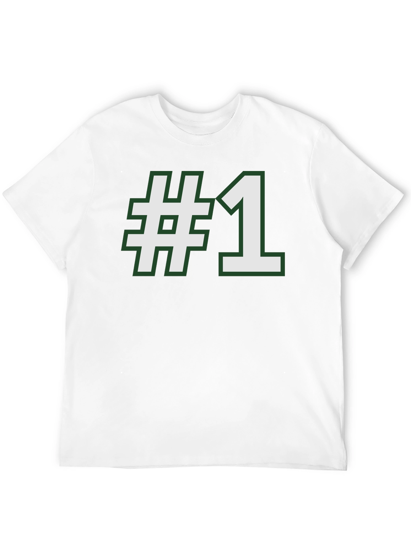 Number One T-Shirt - Black Tee