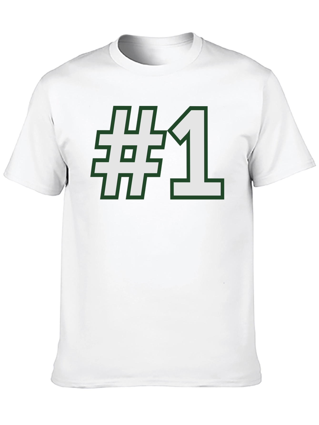 Number One T-Shirt - Black Tee