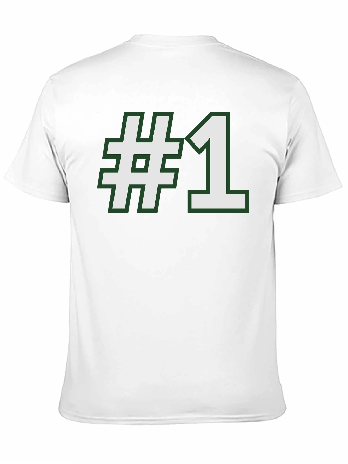 Number One T-Shirt - Black Tee