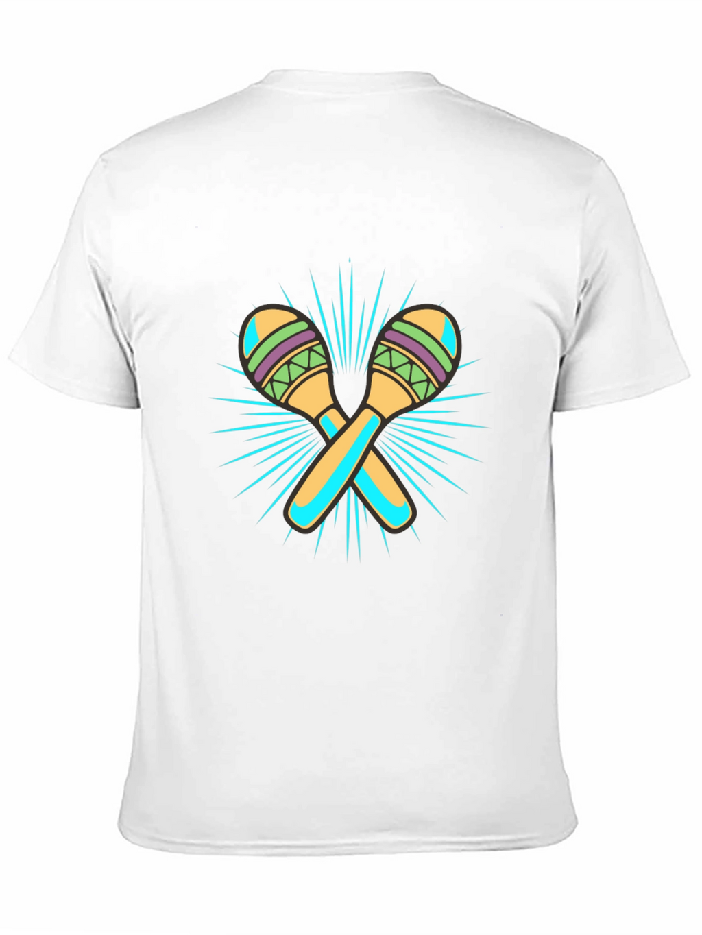 Maraca Graphic Black T-Shirt