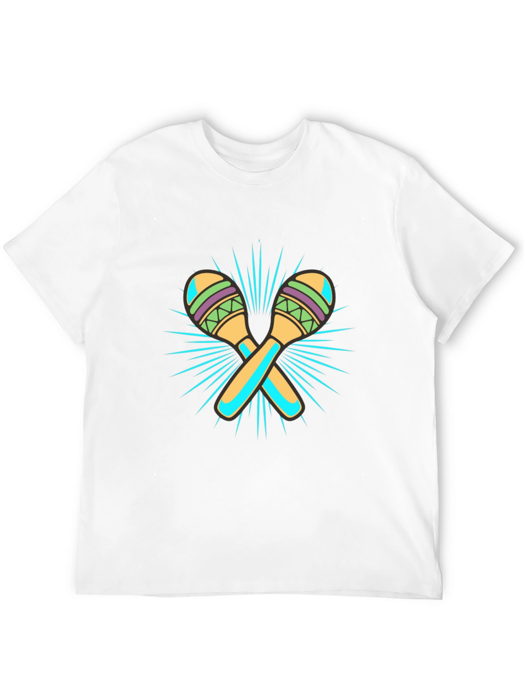 Maraca Graphic Black T-Shirt