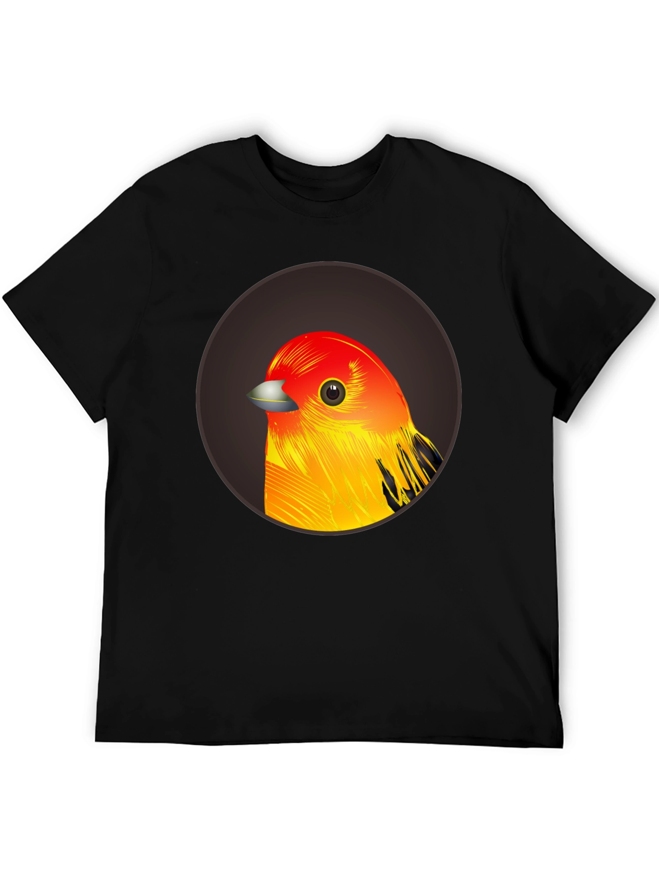 Bird Graphic T-Shirt - Casual Style