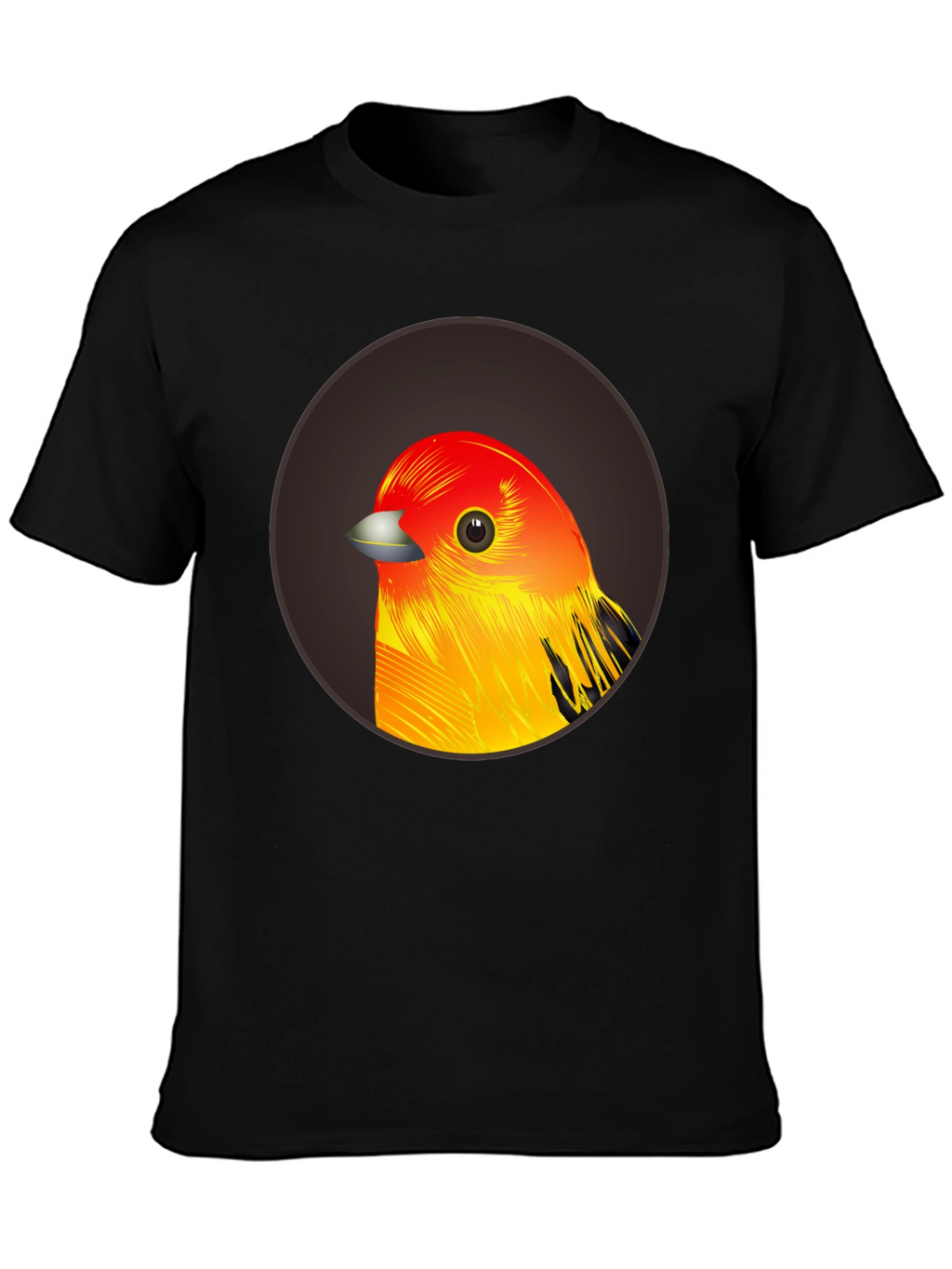 Bird Graphic T-Shirt - Casual Style