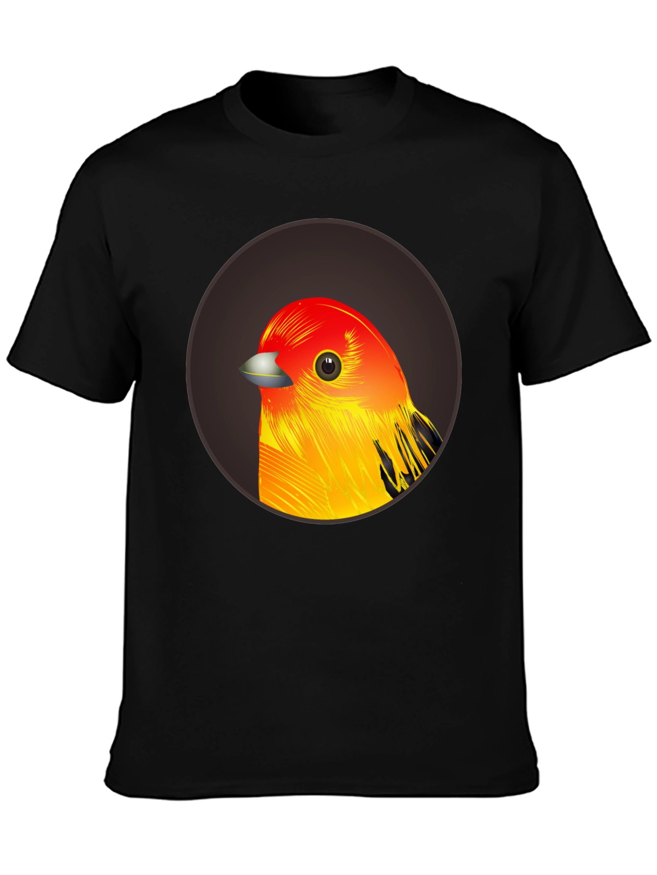 Bird Graphic T-Shirt - Casual Style