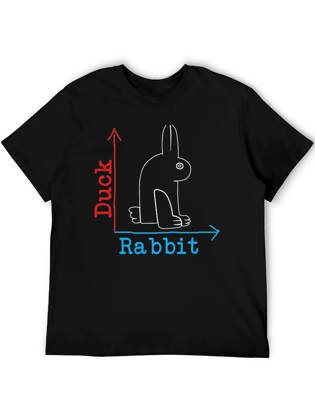 Rabbit Duck Illusion T-Shirt - Mind Trick Tee