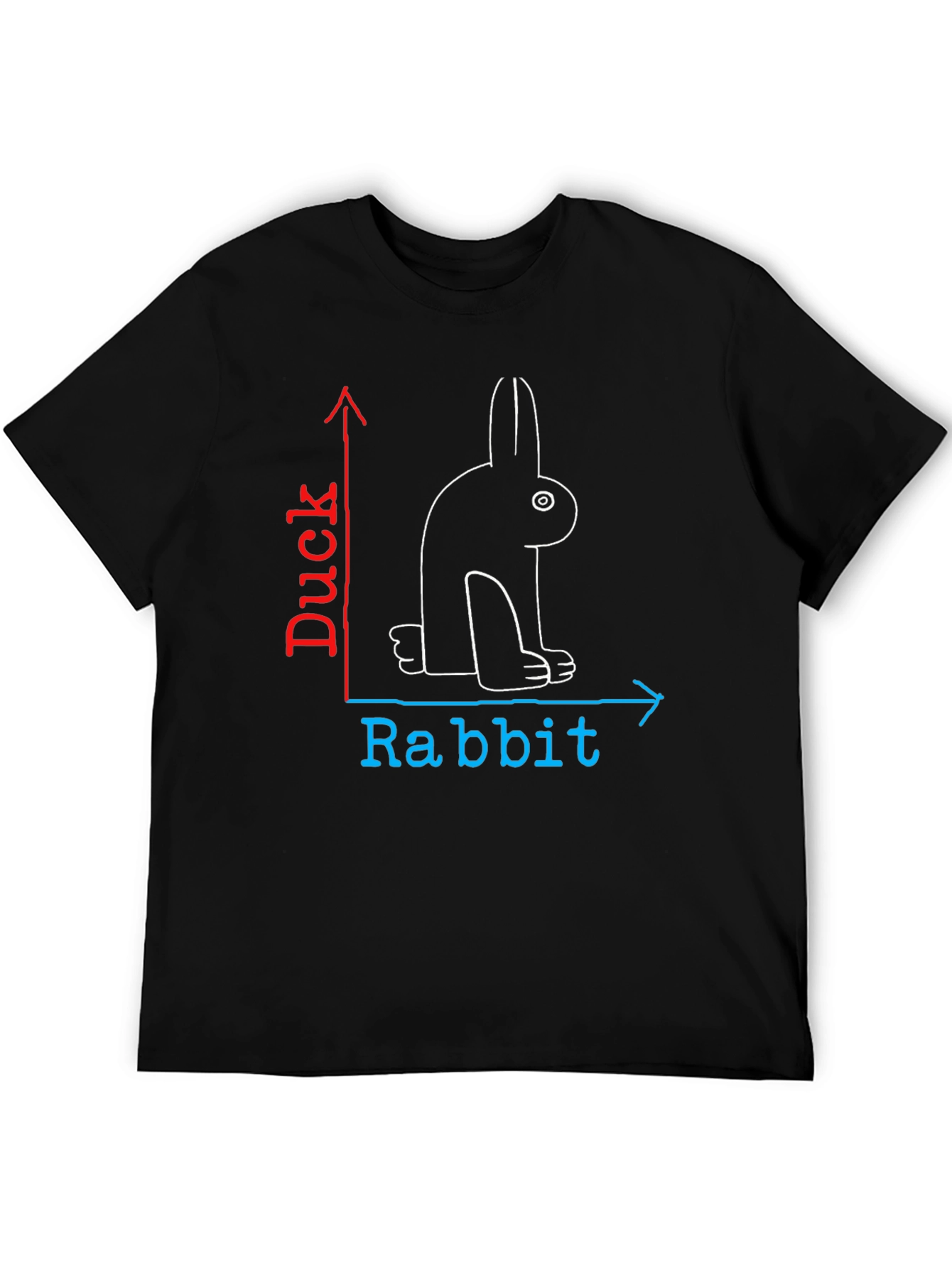 Rabbit Duck Illusion T-Shirt - Mind Trick Tee