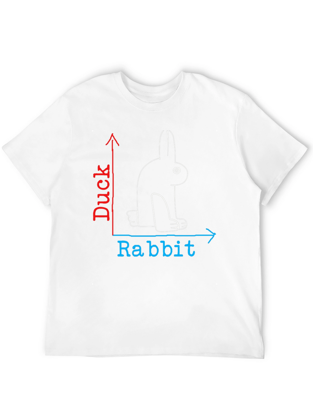 Rabbit Duck Illusion T-Shirt - Mind Trick Tee