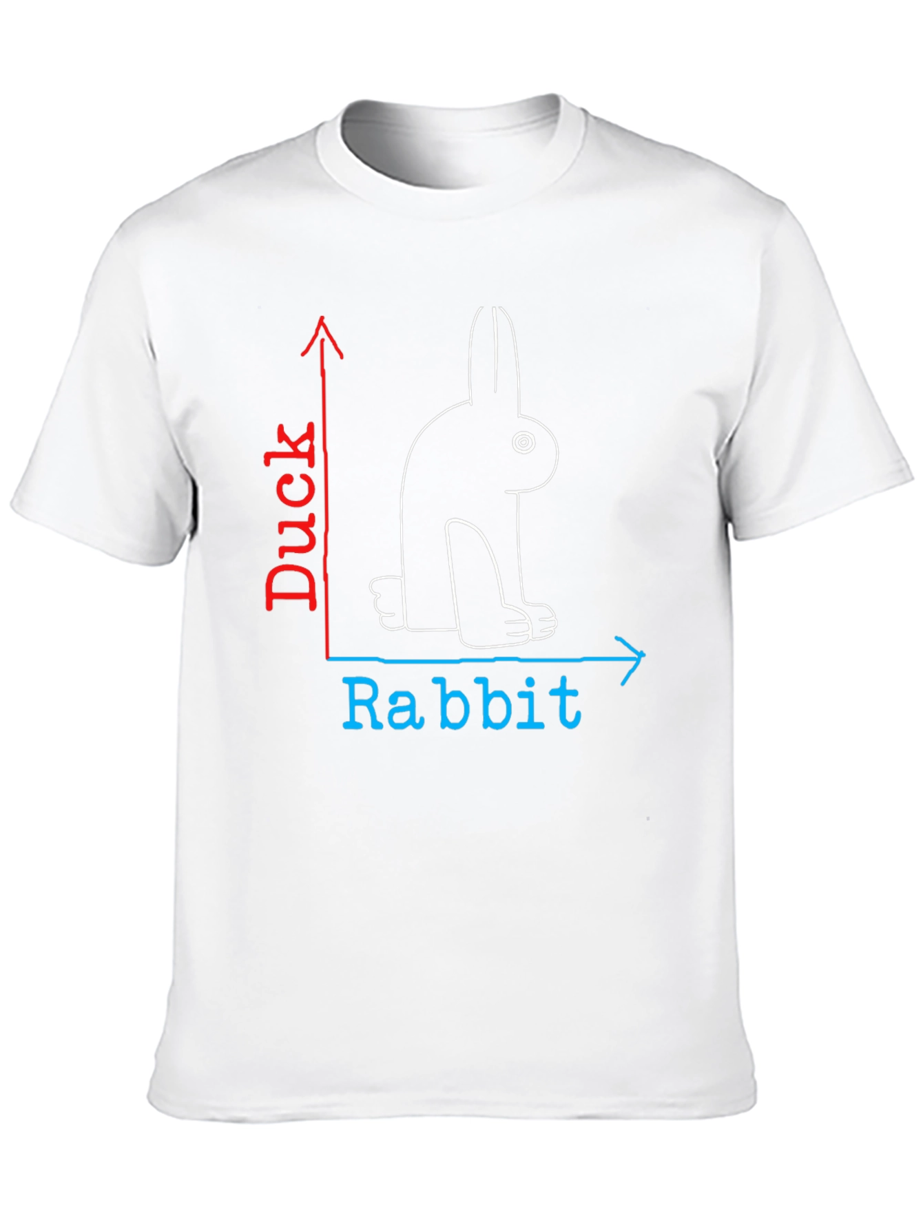 Rabbit Duck Illusion T-Shirt - Mind Trick Tee