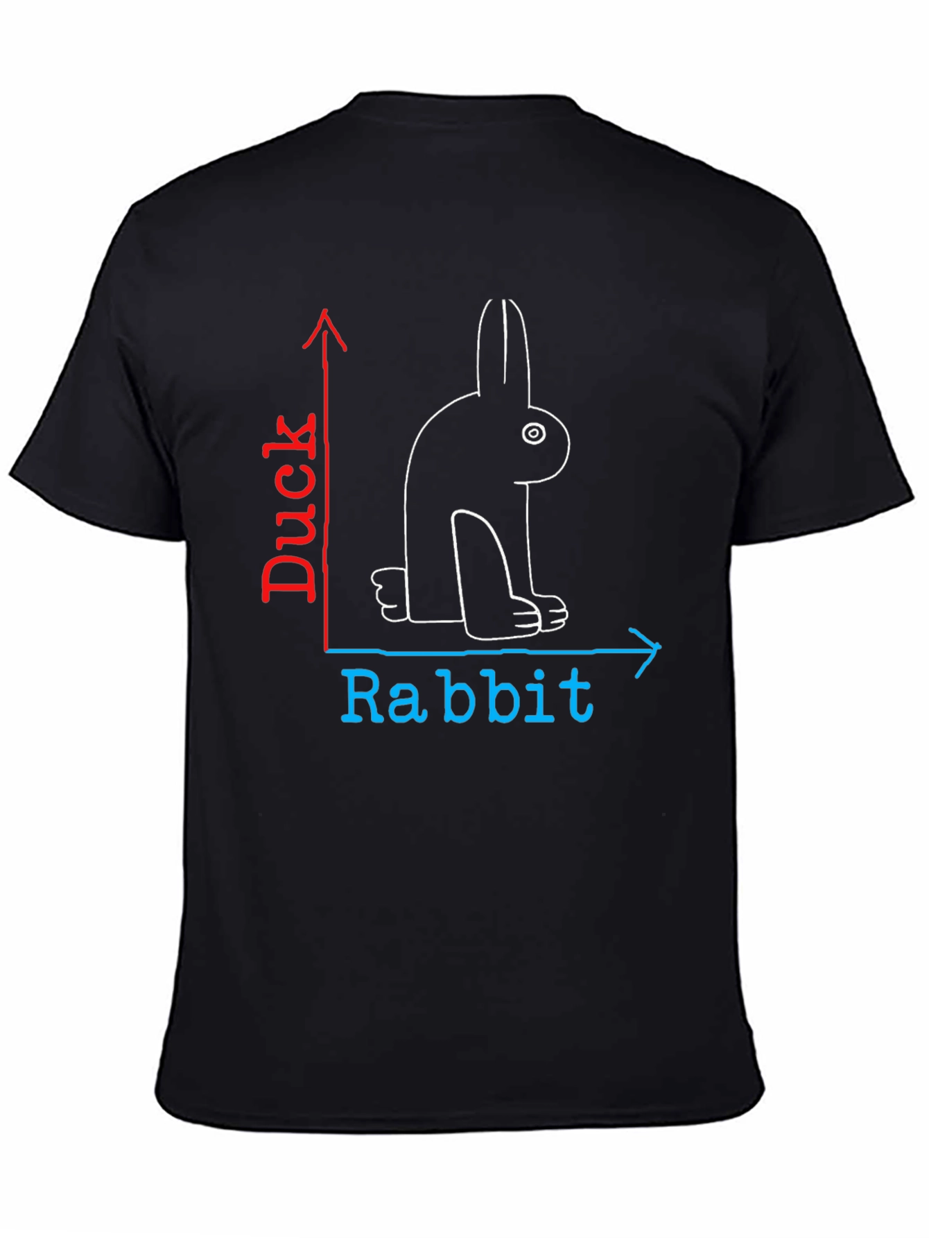 Rabbit Duck Illusion T-Shirt - Mind Trick Tee