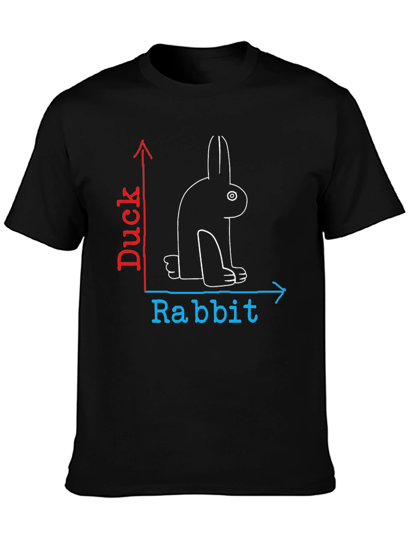 Rabbit Duck Illusion T-Shirt - Mind Trick Tee