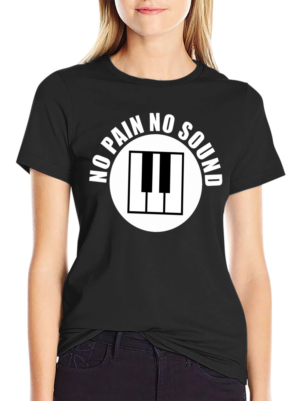 No Pain No Sound Graphic T-Shirt