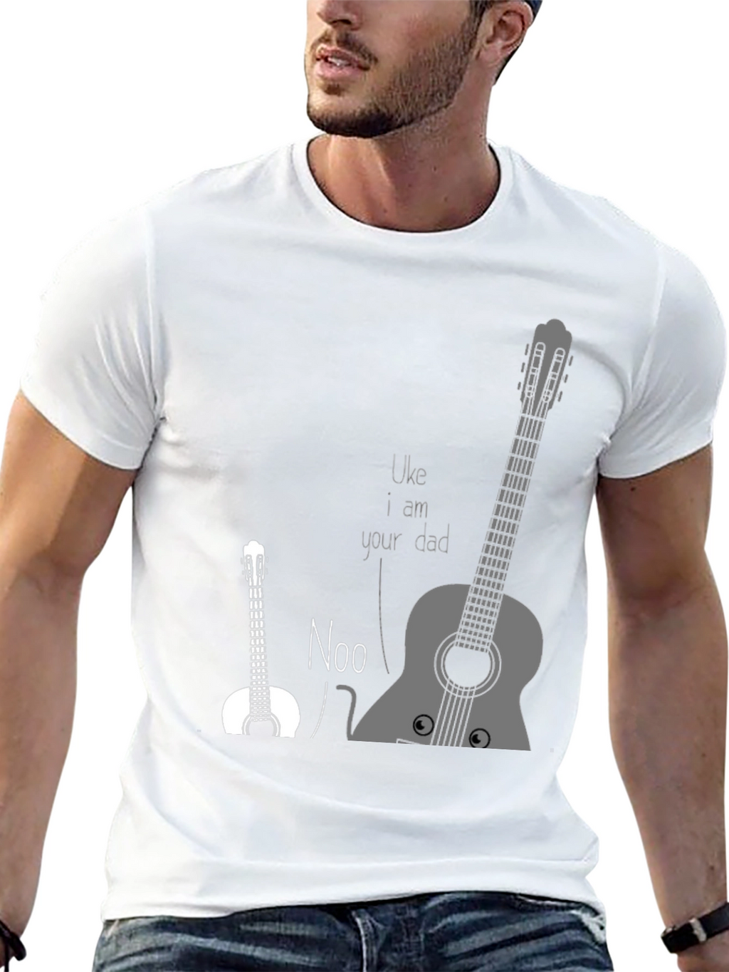 Musical Uke I am Your Dad Graphic T-Shirt