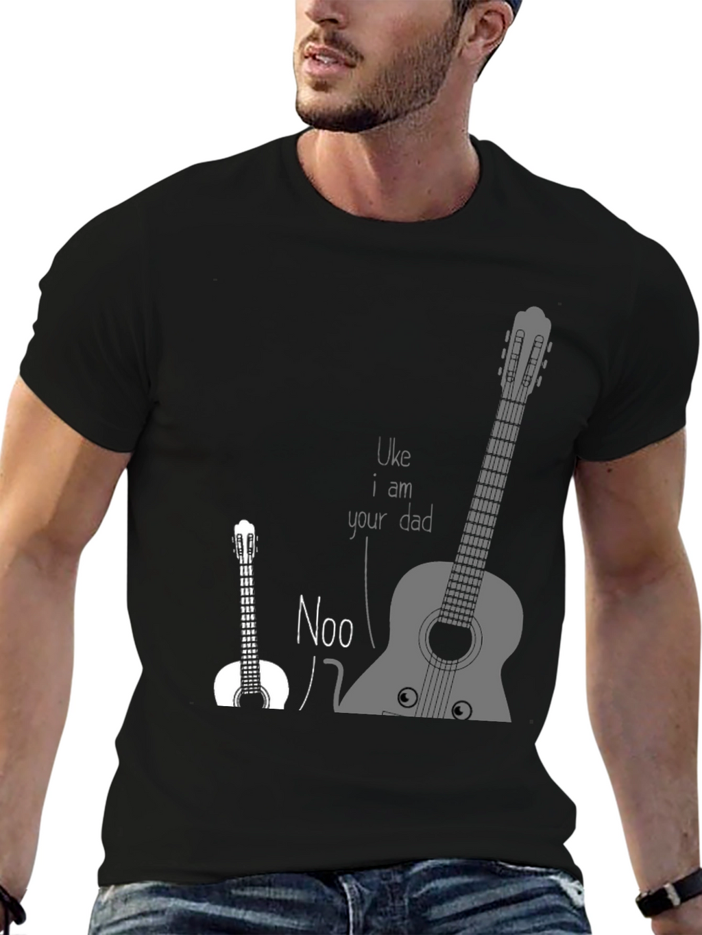 Musical Uke I am Your Dad Graphic T-Shirt