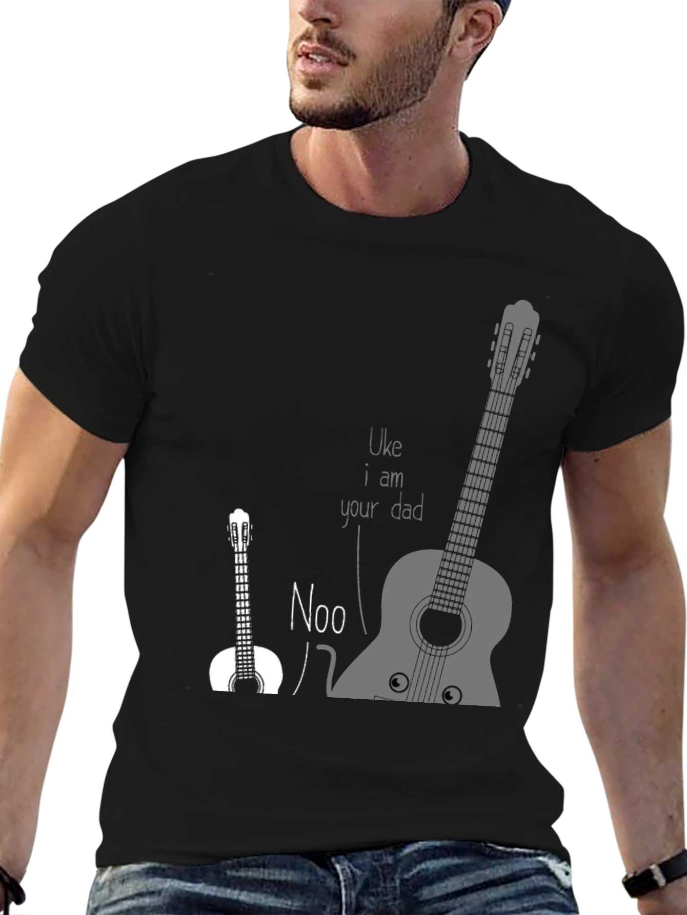 Musical Uke I am Your Dad Graphic T-Shirt