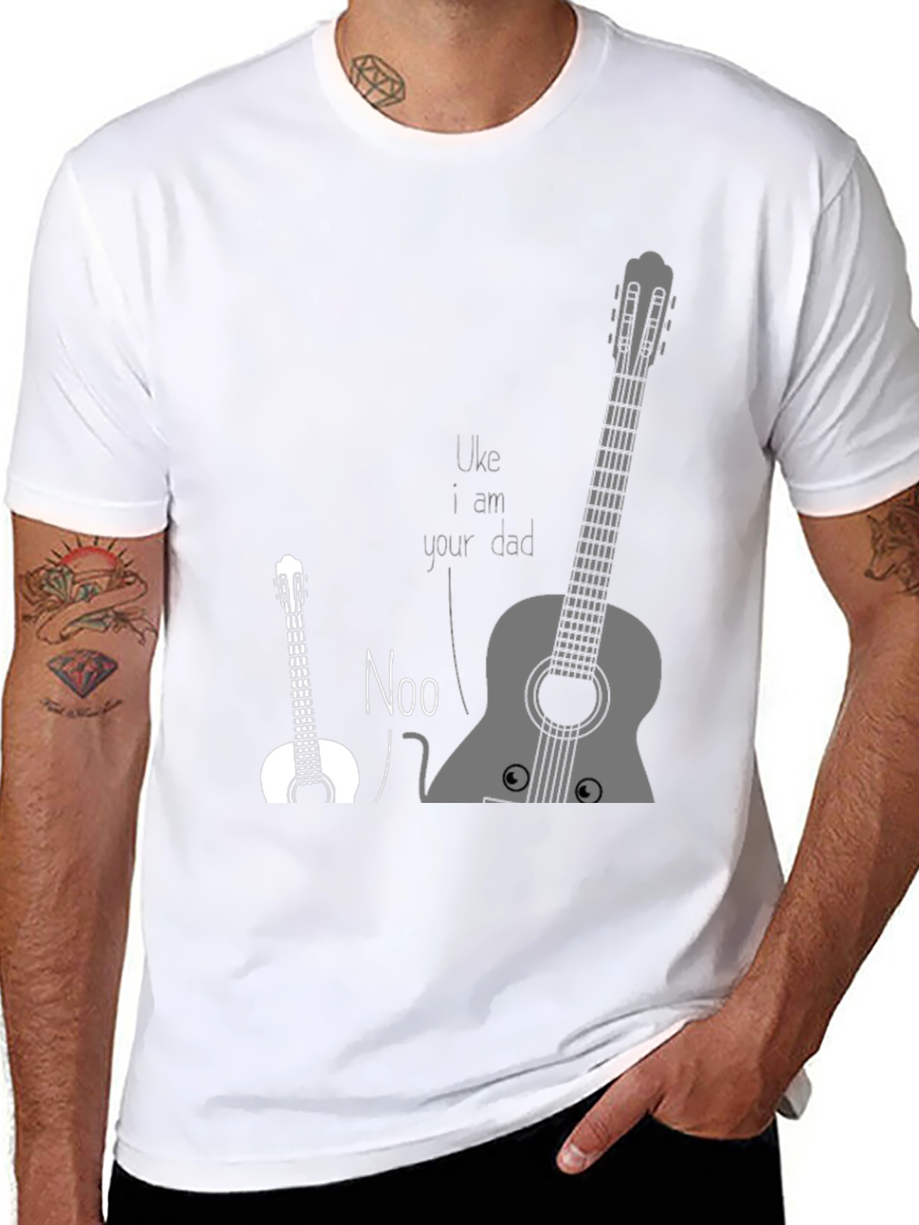 Musical Uke I am Your Dad Graphic T-Shirt