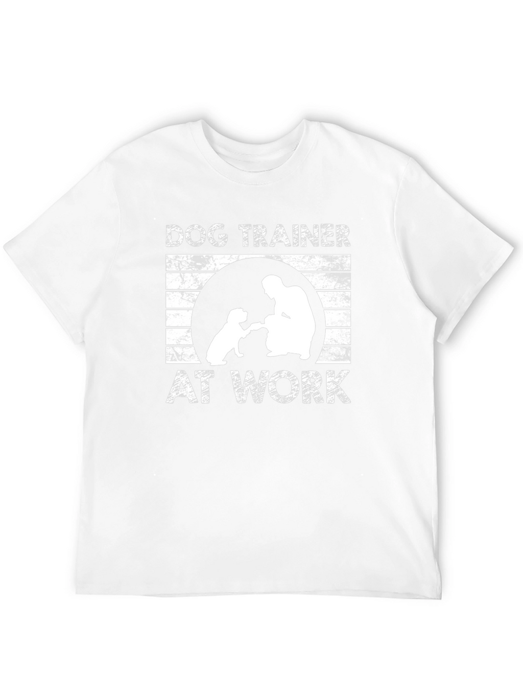 Dog Trainer At Work Black T-Shirt